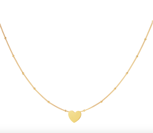 Classic heart ketting
